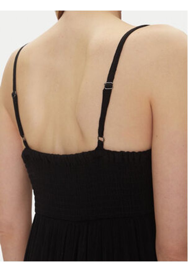 only - ONLY Sukienka letnia Chiara 15346832 Czarny Regular Fit. Kolor: czarny. Materiał: wiskoza. Sezon: lato