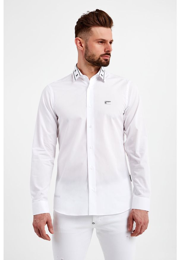 Philipp Plein - Koszula męska PHILIPP PLEIN. Wzór: nadruk. Styl: klasyczny