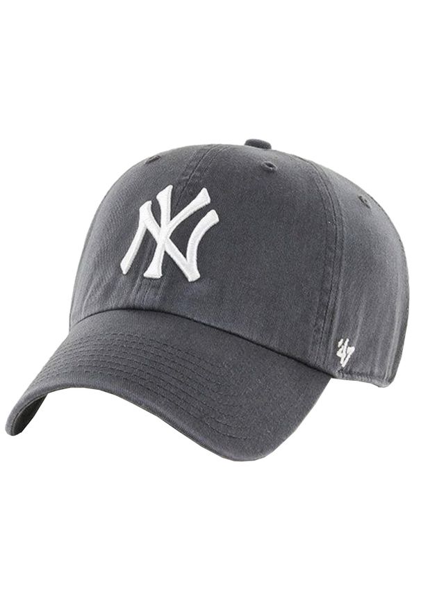 Męska czapka z daszkiem 47 Brand New York Yankees MVP Cap. Kolor: szary. Materiał: bawełna. Styl: sportowy