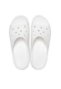 Crocs Klapki Classic Platform Slide 208180 Biały. Kolor: biały. Obcas: na platformie