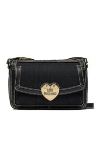 Love Moschino - LOVE MOSCHINO Torebka JC4046PP1ILH100A Czarny. Kolor: czarny #1