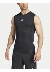 Adidas - adidas Koszulka techniczna TECHFIT Compression Training JE6694 Czarny Slim Fit. Kolor: czarny. Materiał: syntetyk. Technologia: Techfit (Adidas) #5