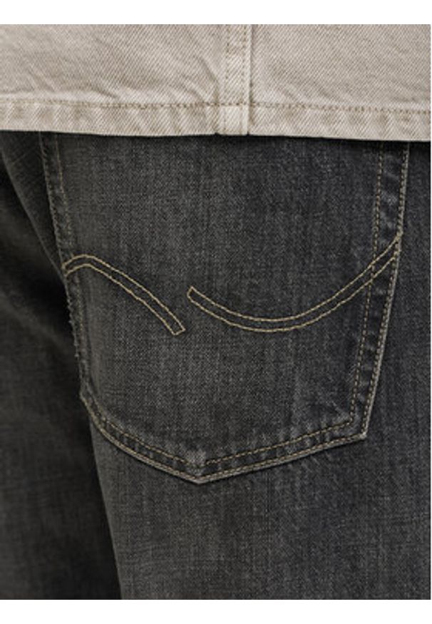 Jack & Jones Jeansy Chris 12294332 Czarny Loose Leg. Kolor: czarny