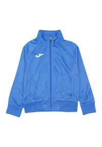 Joma - Kurtka Dresowa Dziecięca Combi. Kolor: niebieski. Materiał: dresówka