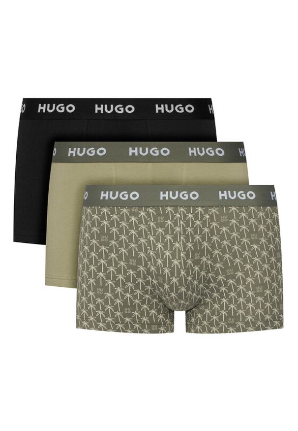 Hugo - HUGO Komplet bokserek 50532550 Zielony. Kolor: zielony. Materiał: bawełna