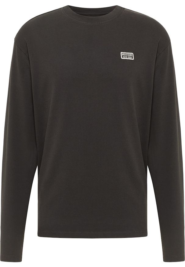 Męski Longsleeve Mustang Style Amarillo Pirate Black 1015848 4088. Długość rękawa: długi rękaw