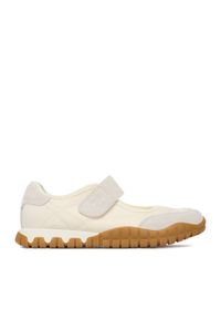 Badura Sneakersy EO-AILA-YB25D32-1 Écru. Kolor: kremowy. Materiał: materiał #1