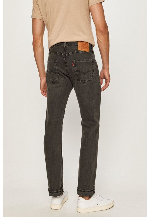 Levi's® - Levi's - Jeansy 501. Okazja: na spotkanie biznesowe. Kolor: szary. Styl: biznesowy