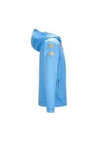 Kurtka z dresu Kappa Grevolo. Kolor: niebieski. Materiał: dresówka. Sport: piłka nożna, fitness #2