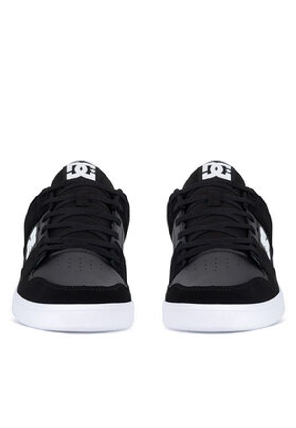 DC Shoes Sneakersy CURE ADYS400073-BLK Czarny. Kolor: czarny. Materiał: skóra