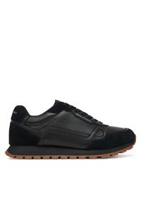 Armani Exchange Sneakersy XM001725 AF17540 UC001 Czarny. Kolor: czarny. Materiał: skóra