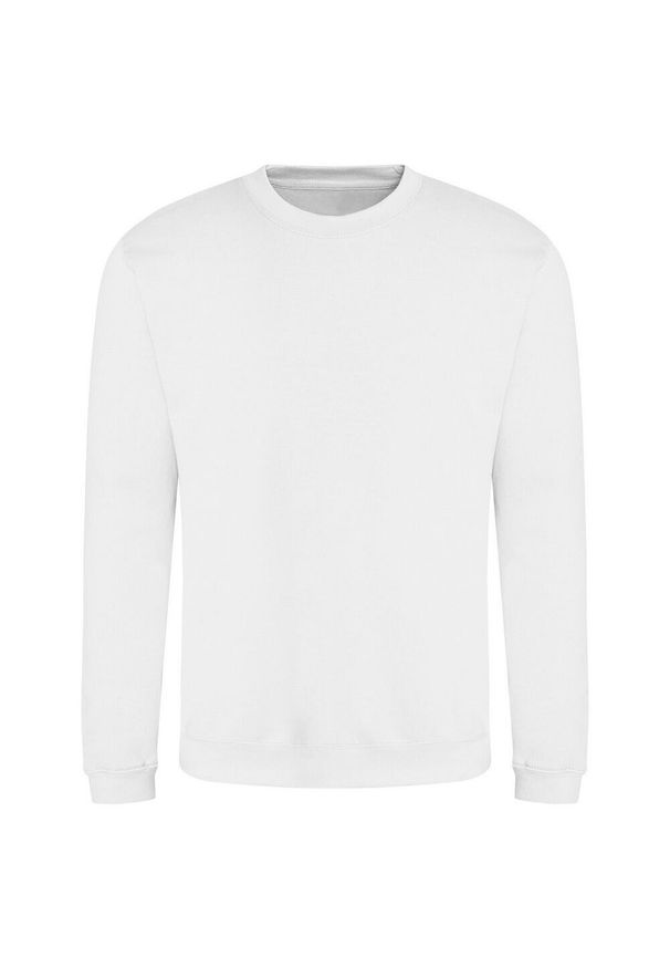 AWDIS - Zwykła Bluza Unisex Dla Dorosłych. Kolor: biały