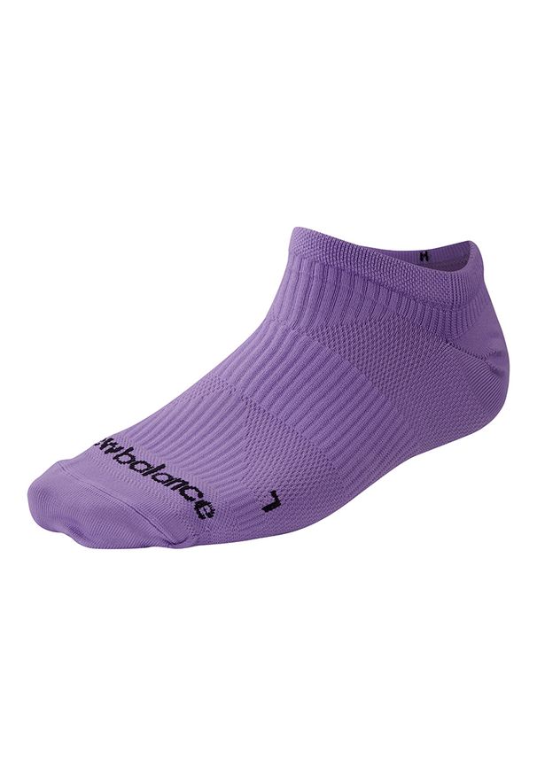 Skarpety New Balance LAS55321VVO – fioletowe. Kolor: fioletowy. Materiał: materiał. Sport: turystyka piesza, fitness