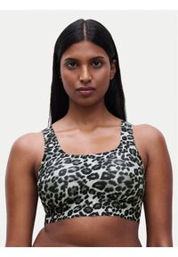 Chantelle Biustonosz top Soft Stretch C11DQ3 Szary. Kolor: szary. Materiał: syntetyk