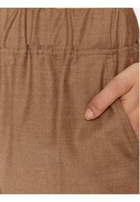 Weekend Max Mara Spodnie materiałowe Cambra 2351360833 Brązowy Regular Fit. Kolor: brązowy. Materiał: wełna #3