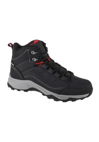 Buty trekkingowe męskie Campus Tampa. Kolor: czarny. Materiał: skóra, tkanina, guma