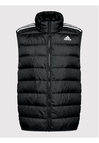 Adidas - adidas Kamizelka Essentials GH4583 Czarny Slim Fit. Kolor: czarny. Materiał: syntetyk #4