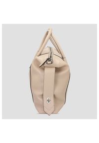 Givenchy - GIVENCHY Beżowa skórzana torebka Antigona soft. Kolor: beżowy. Materiał: skórzane. Styl: elegancki #5