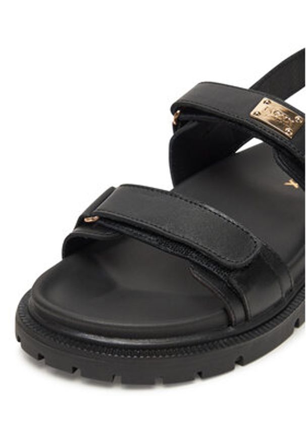MEXX Sandały MX/020C-HY Czarny. Kolor: czarny. Materiał: skóra