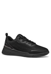 Geox Sneakersy U Vittour U65N8B 06K15 C9999 Czarny. Kolor: czarny. Materiał: materiał #4
