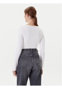 Guess Body W5YP05 K68D2 Biały Slim Fit. Kolor: biały. Materiał: wiskoza #4