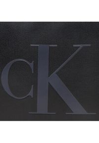 Calvin Klein Jeans Saszetka Monogram Soft Camera Bagi7 K50K509834 Czarny. Kolor: czarny. Materiał: skóra #3