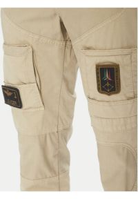 Aeronautica Militare Spodnie materiałowe 251PA1387CT1493 Beżowy Regular Fit. Kolor: beżowy. Materiał: bawełna #4
