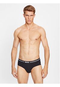 BOSS - Boss Komplet 3 par slipów Bold Hipster Briefs 50510679 Czarny. Kolor: czarny. Materiał: bawełna