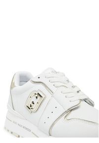 Liu Jo Sneakersy BA5029 PX179 Biały. Kolor: biały. Materiał: skóra