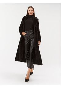 Marella Spodnie materiałowe Vip 2331361438200 Czarny Regular Fit. Kolor: czarny. Materiał: materiał, wiskoza