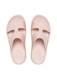 Crocs Klapki Getaway Platform H-Strap 209409 Écru. Kolor: kremowy. Obcas: na platformie #2