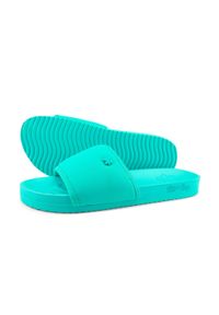Flip*Flop - Klapki plażowe damskie Flip Flop Pool Neo Flower. Okazja: na plażę. Kolor: niebieski. Sezon: lato