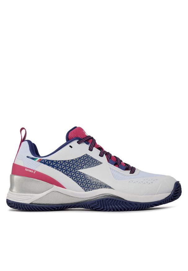 Buty do tenisa Diadora. Kolor: biały. Sport: tenis