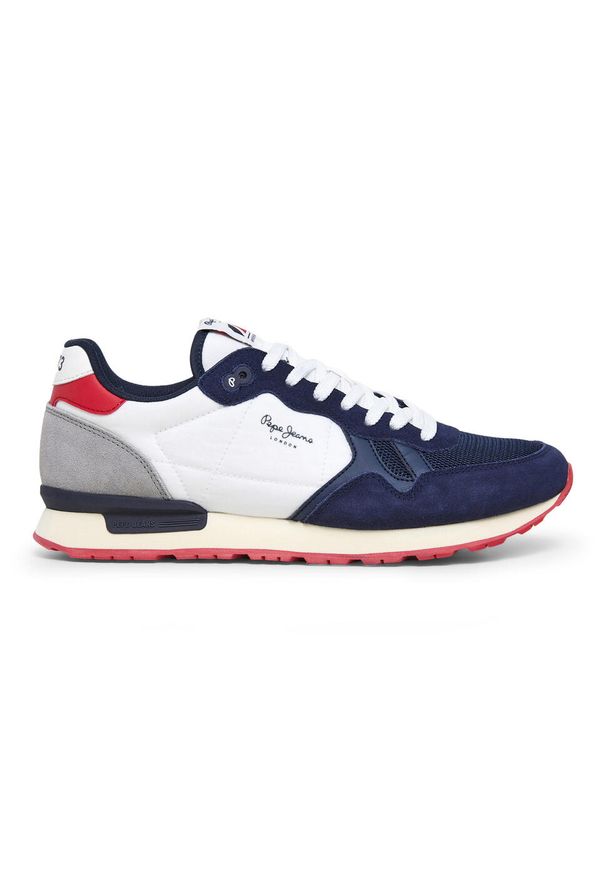 Buty męskie Pepe Jeans Brit Camp. Kolor: niebieski