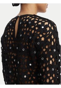 MICHAEL Michael Kors Bluzka MS651ZMKNE Czarny Regular Fit. Kolor: czarny. Materiał: syntetyk #3