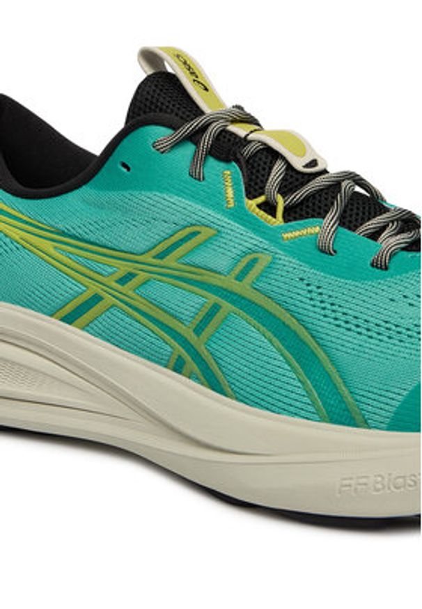 Asics Buty do biegania Gel-Pulse 17 Tr 1011C283 Zielony. Kolor: zielony. Materiał: mesh