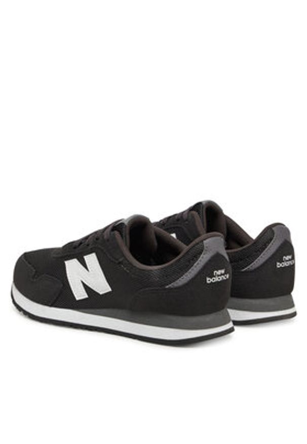 New Balance Sneakersy GC323BK Czarny. Kolor: czarny. Materiał: materiał