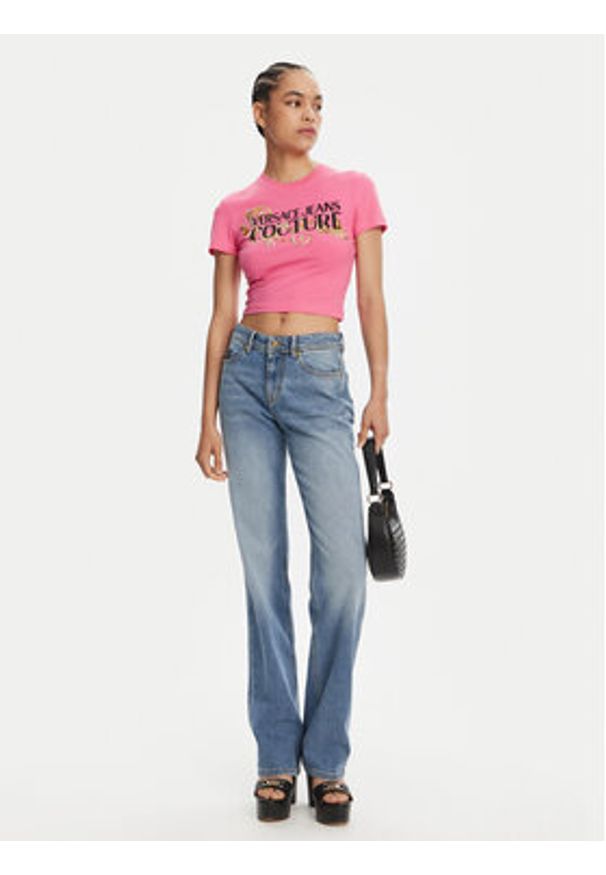 Versace Jeans Couture Jeansy 78HAB5D8 Granatowy Slim Fit. Kolor: niebieski