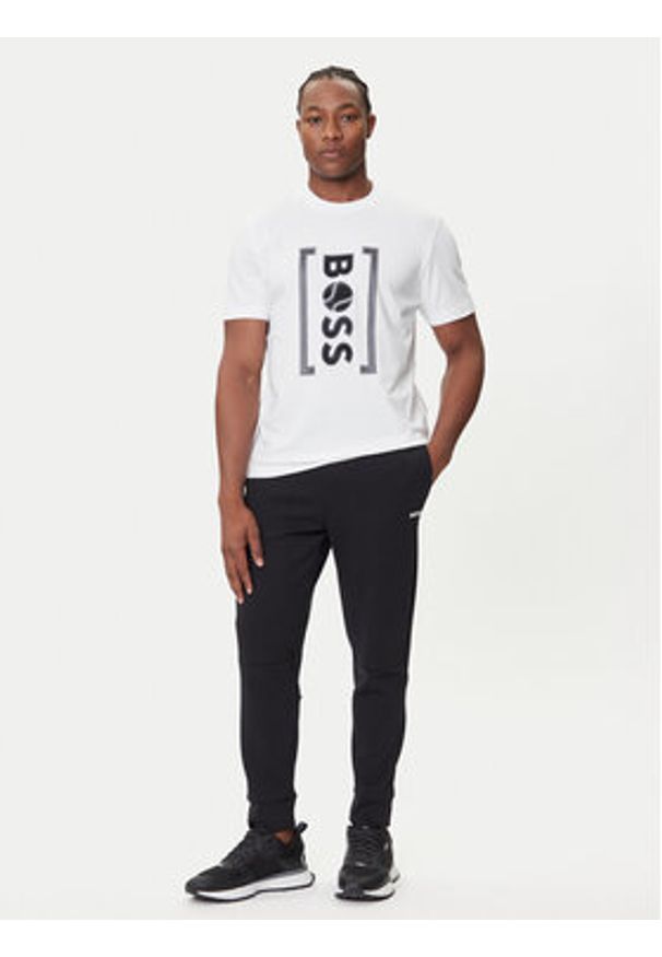BOSS T-Shirt Iconic TL 50543905 Biały Relaxed Fit. Kolor: biały. Materiał: bawełna