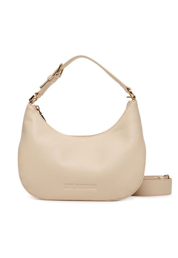 Love Moschino - LOVE MOSCHINO Torebka JC4018PP1OLT0110 Écru. Materiał: skórzane