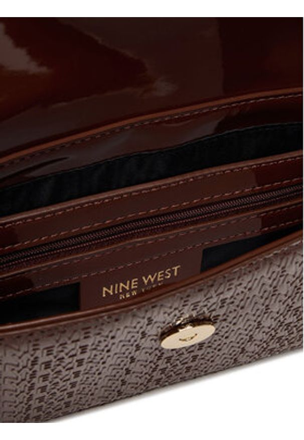 Nine West Torebka CEO-MISSISIPI-I-LDA8009 Brązowy. Kolor: brązowy