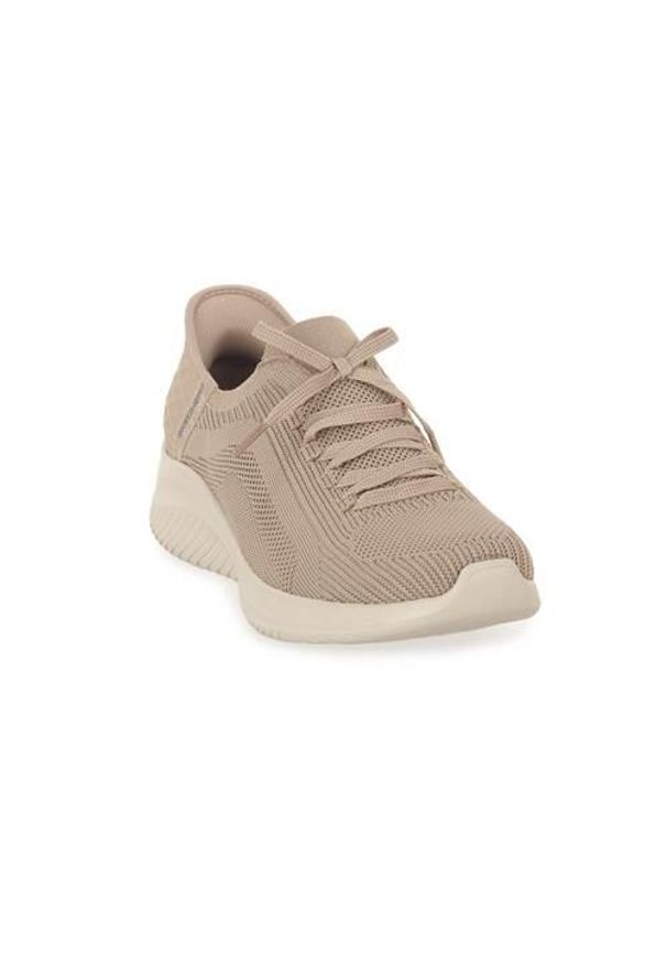 skechers - Buty do chodzenia damskie Skechers Tpe Ultra Flex. Okazja: na co dzień. Zapięcie: sznurówki. Kolor: brązowy. Materiał: syntetyk, tkanina, materiał. Szerokość cholewki: normalna. Sport: turystyka piesza