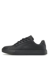 Trussardi Jeans - Trussardi Sneakersy 79A00849 Czarny. Kolor: czarny. Materiał: skóra