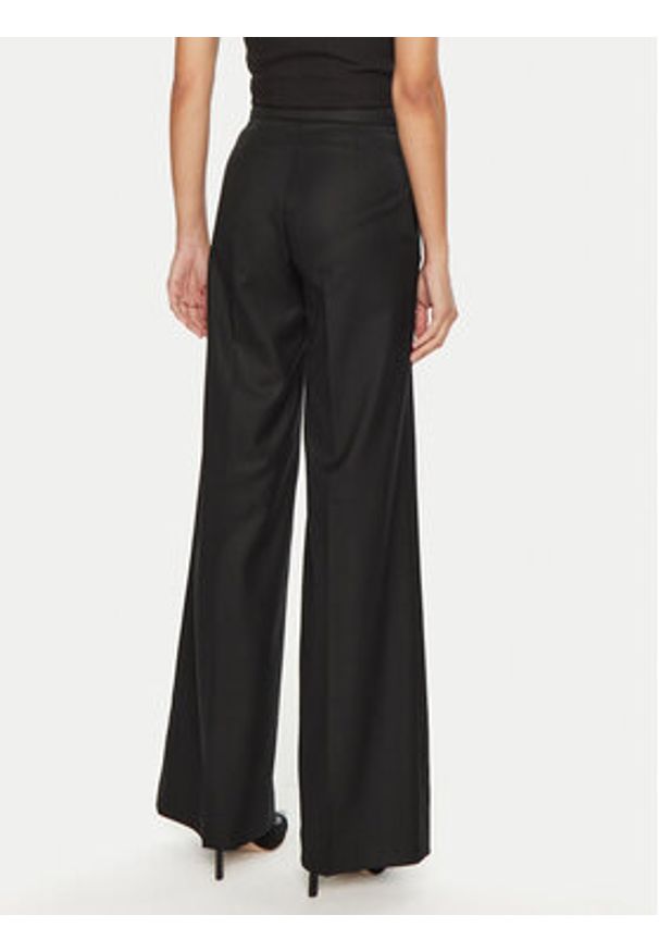 Marciano Guess Spodnie palazzo Magda 4BGB07 7183A Czarny Relaxed Fit. Kolor: czarny. Materiał: syntetyk
