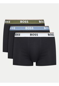 BOSS - Boss Komplet 3 par bokserek 50517827 Czarny. Kolor: czarny. Materiał: bawełna