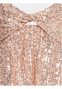 Please Sukienka koktajlowa A1OESE0000 Różowy Regular Fit. Kolor: różowy. Materiał: syntetyk. Styl: wizytowy #2
