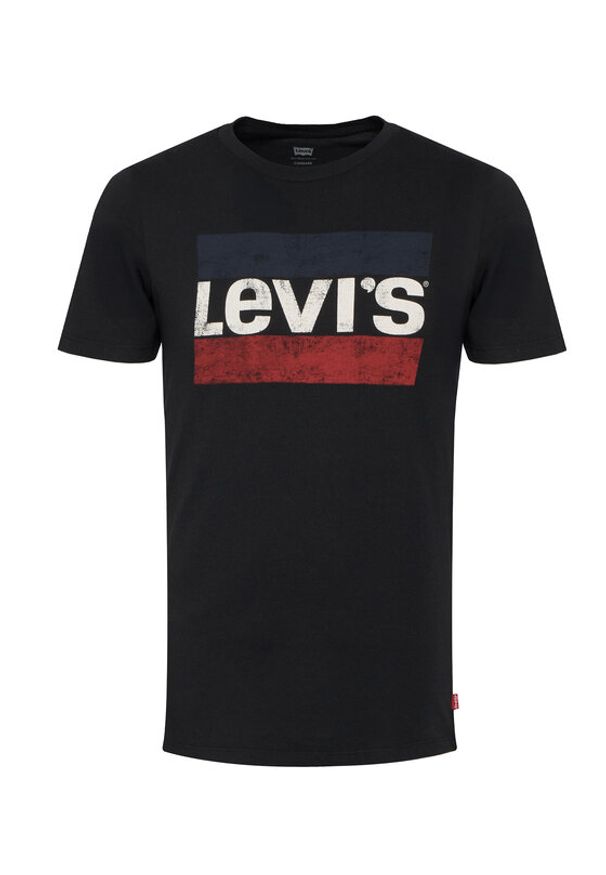 Levi's® T-Shirt Sportswear Graphic Tee 39636-0050 Czarny Regular Fit. Kolor: czarny. Materiał: bawełna