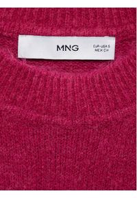 mango - Mango Sweter 77078266 Różowy Regular Fit. Kolor: różowy. Materiał: syntetyk #7