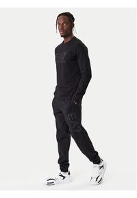 EA7 Emporio Armani Spodnie dresowe 7M001415 AF22266 MC005 Czarny Regular Fit. Kolor: czarny. Materiał: bawełna #2