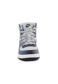 Buty do chodzenia męskie Nike Terminator High. Kolor: wielokolorowy, szary. Materiał: materiał, skóra. Szerokość cholewki: normalna. Sport: turystyka piesza